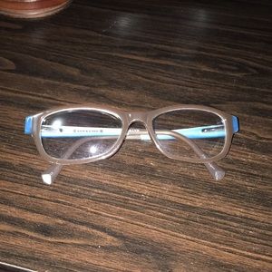 Lucky Brand Brown & Blue Eyeglasses